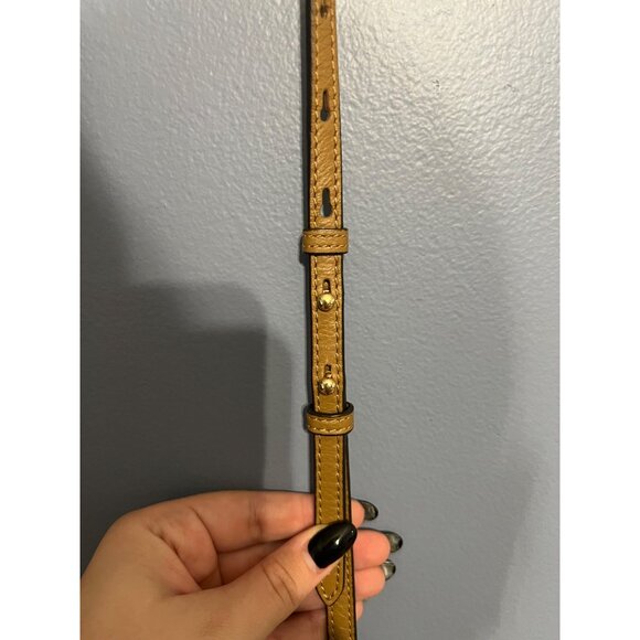 Vince Camuto Litzy Mocha Leather Fringe Crossbody Bag Western‎ Boho Chic Purse - Picture 11 of 13